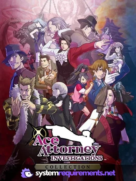 Ace Attorney Investigations Collection PC game cover art