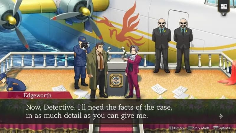 Ace Attorney Investigations Collection gameplay screenshot 1