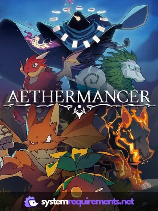 Aethermancer PC game cover art