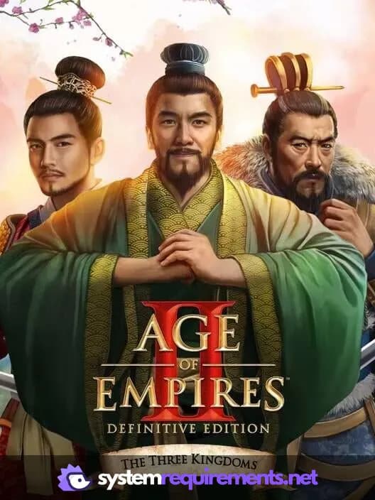 Age of Empires II: DE - The Three Kingdoms PC game cover art
