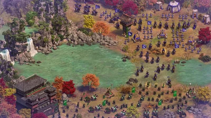 Age of Empires II: DE - The Three Kingdoms gameplay screenshot 2