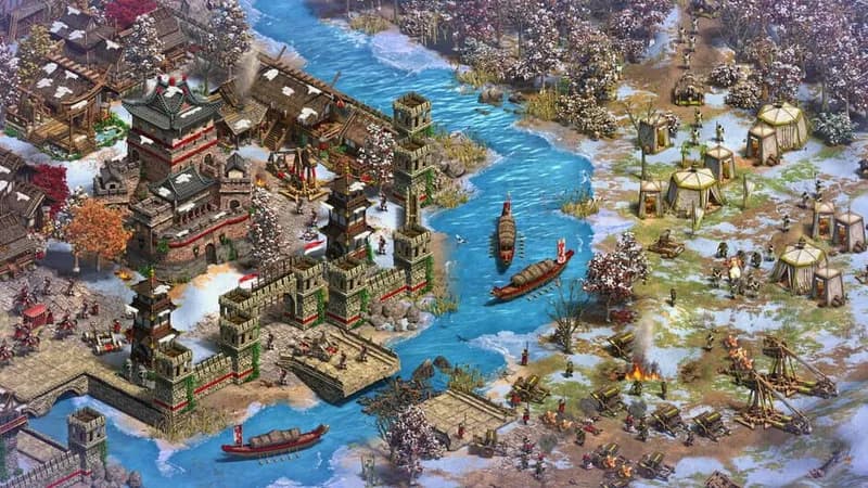 Age of Empires II: DE - The Three Kingdoms gameplay screenshot 3