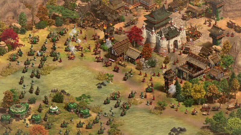 Age of Empires II: DE - The Three Kingdoms gameplay screenshot 4