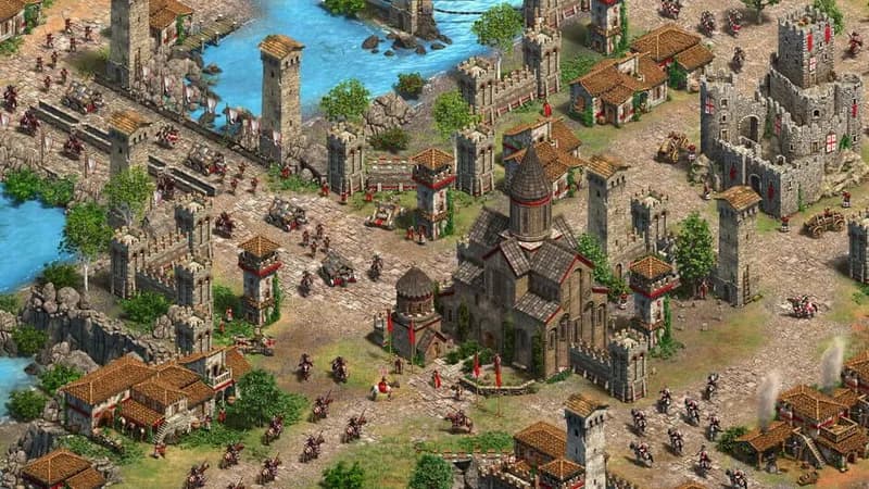 Age of Empires II: Definitive Edition - The Mountain Royals gameplay screenshot 4