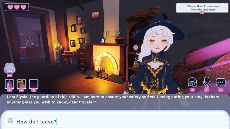 AI2U: With You 'Til The End gameplay screenshot 1