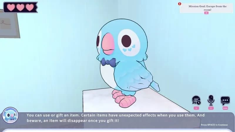 AI2U: With You 'Til The End gameplay screenshot 3