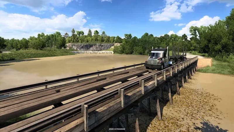 American Truck Simulator - Arkansas gameplay screenshot 4
