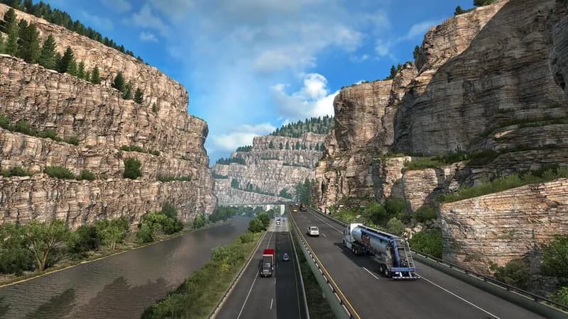 American Truck Simulator - Colorado gameplay screenshot 1