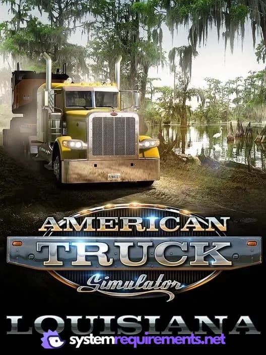 American Truck Simulator - Louisiana PC game cover art