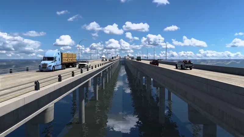 American Truck Simulator - Louisiana gameplay screenshot 2