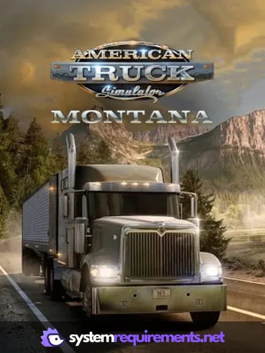 American Truck Simulator - Montana PC game cover art