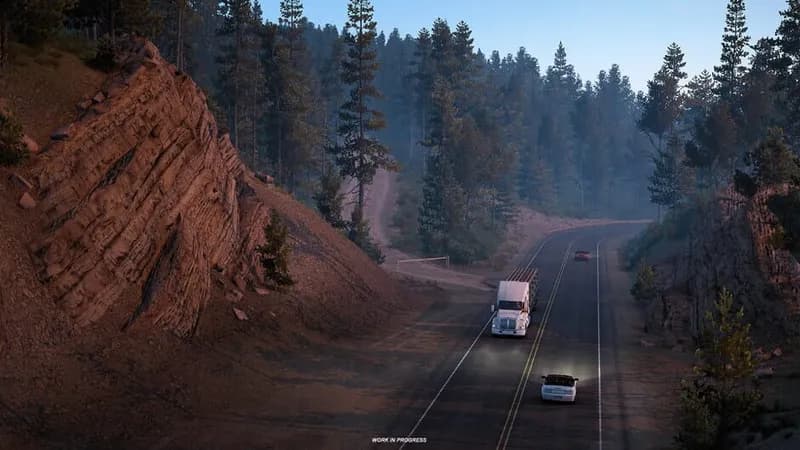 American Truck Simulator - Montana gameplay screenshot 1