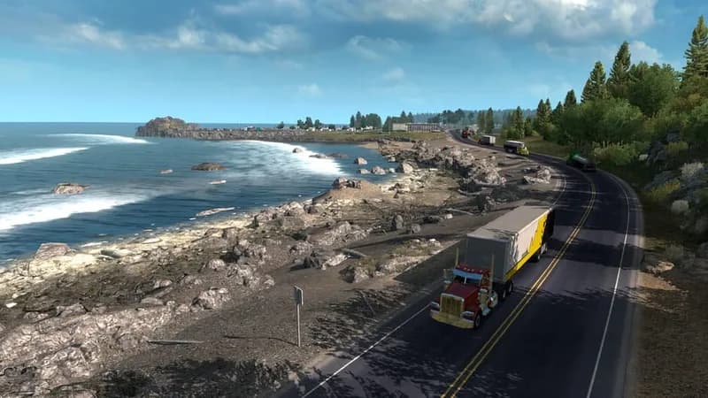 American Truck Simulator - Oregon gameplay screenshot 4