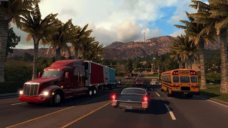 American Truck Simulator gameplay screenshot 3