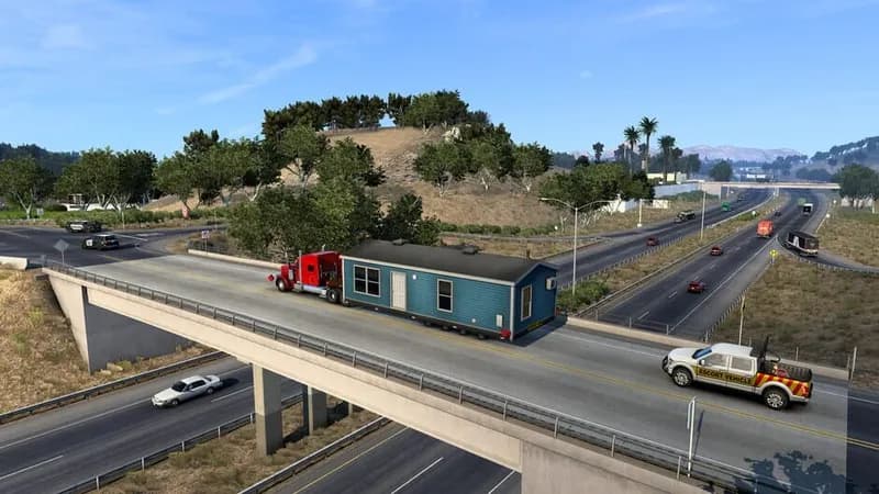 American Truck Simulator - Special Transport gameplay screenshot 3