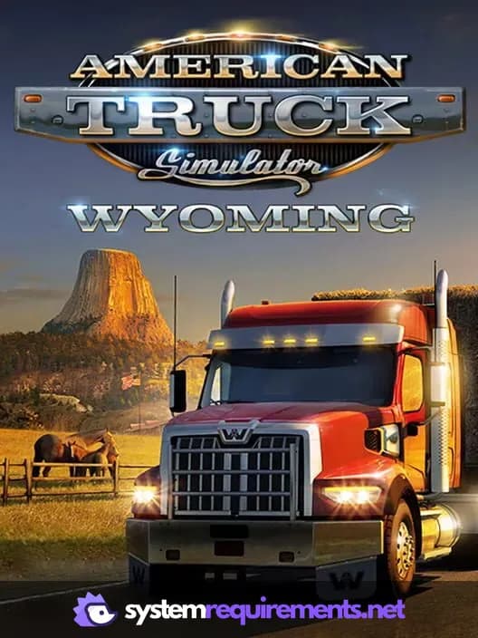 American Truck Simulator - Wyoming cover art - view system requirements