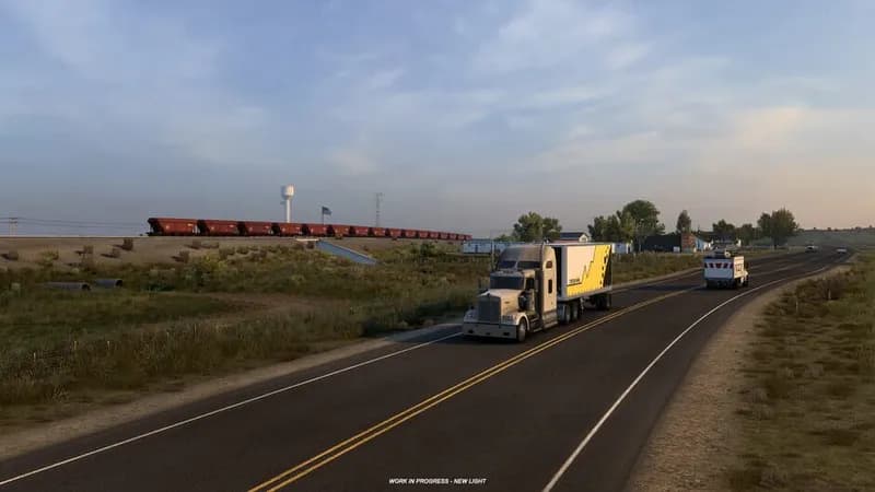 American Truck Simulator - Wyoming gameplay screenshot 2