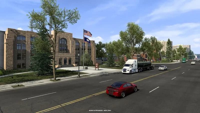 American Truck Simulator - Wyoming gameplay screenshot 3