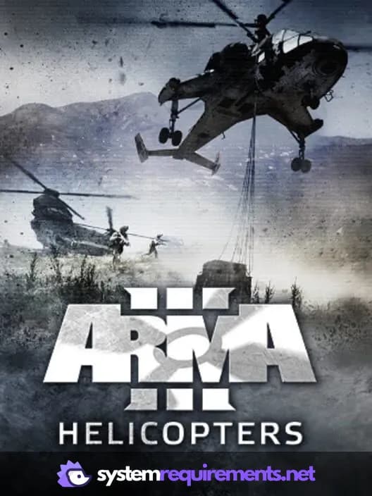Arma 3 Helicopters PC game cover art