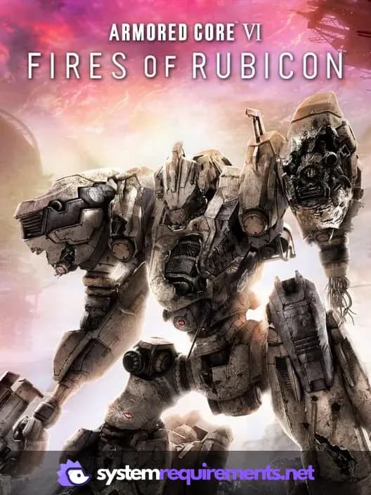 ARMORED CORE VI FIRES OF RUBICON PC game cover art