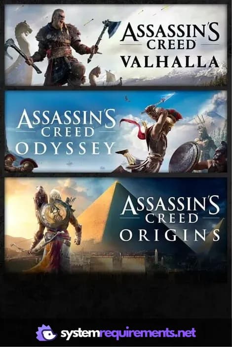 Assassin's Creed Odyssey cover art - view system requirements
