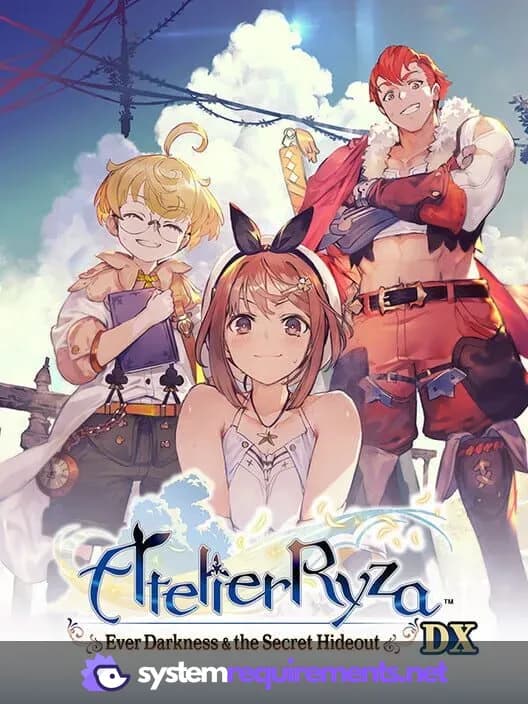 Atelier Ryza: Ever Darkness & the Secret Hideout DX PC game cover art