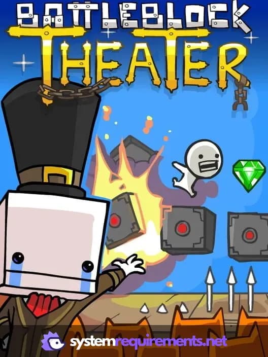 BattleBlock Theater PC game cover art