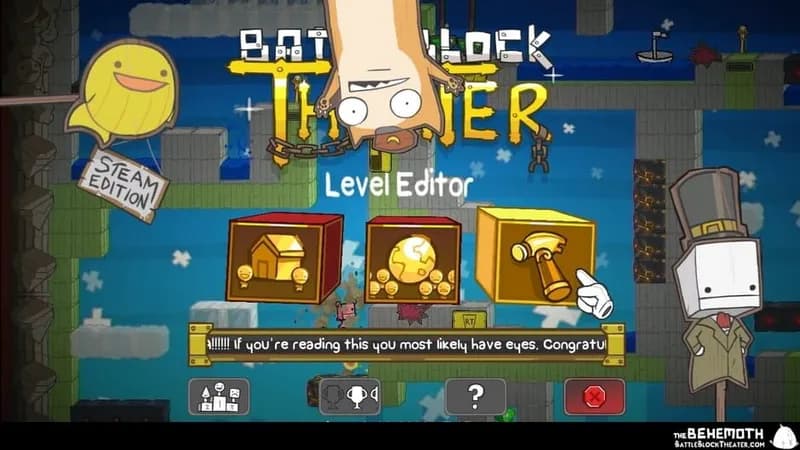 BattleBlock Theater gameplay screenshot 2