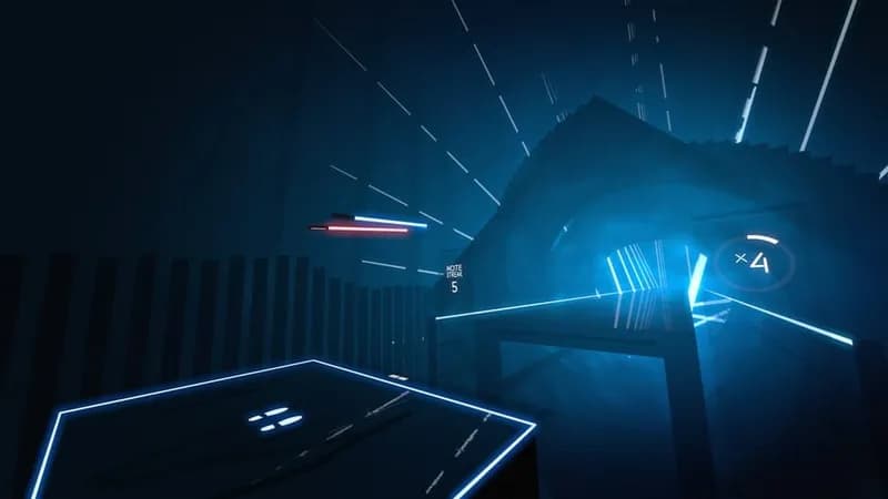 Beat Saber gameplay screenshot 2