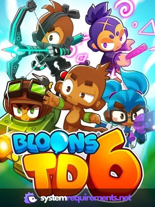 Bloons TD 6 PC game cover art