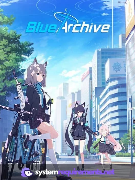 Blue Archive PC game cover art