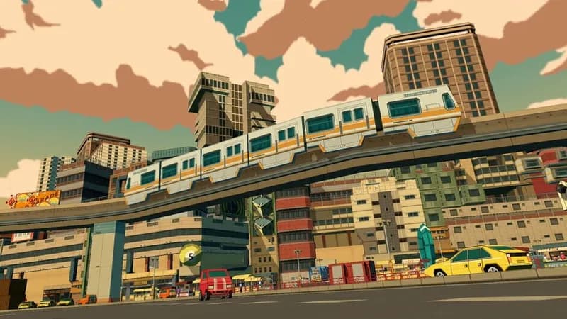 Bomb Rush Cyberfunk gameplay screenshot 3