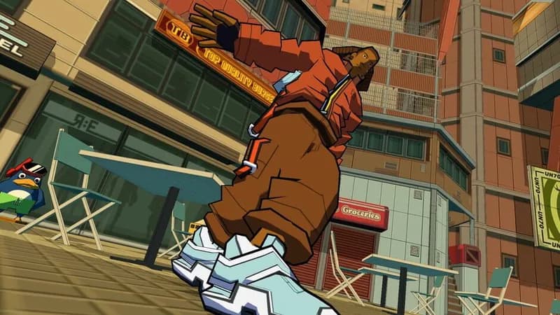 Bomb Rush Cyberfunk gameplay screenshot 4