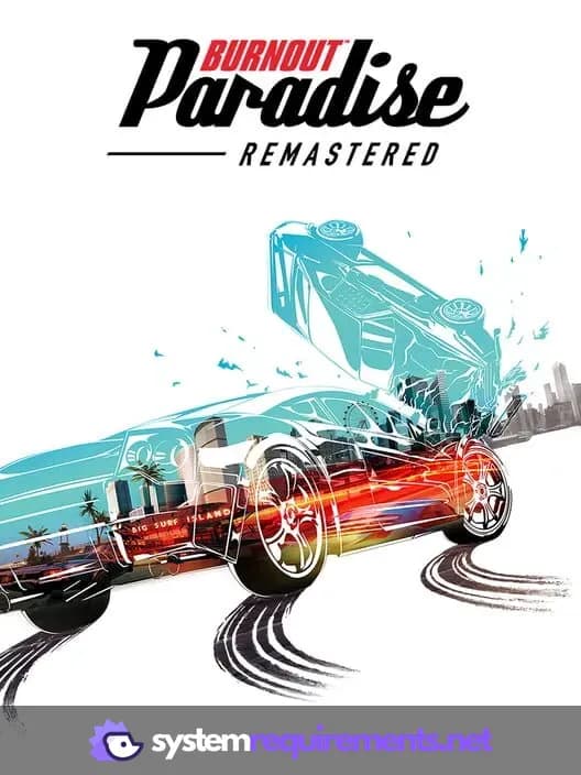 Burnout Paradise Remastered PC game cover art