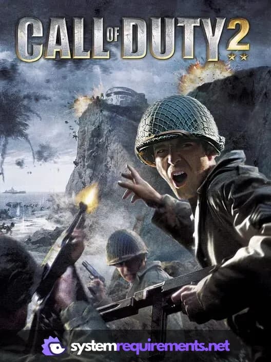 Call of Duty 2 cover art - view system requirements