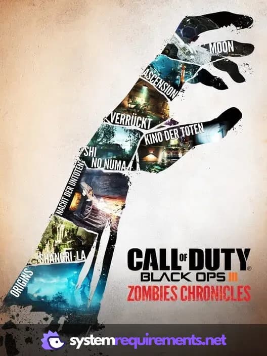 Call of Duty: Black Ops III - Zombies Chronicles cover art - view system requirements