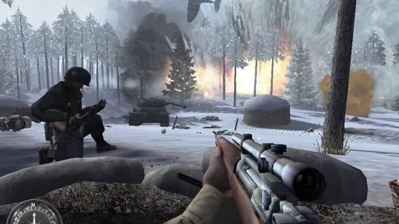 Call of Duty: United Offensive gameplay screenshot 3