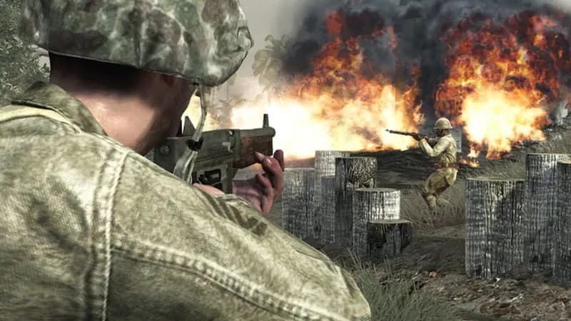 Call of Duty: World at War gameplay screenshot 2