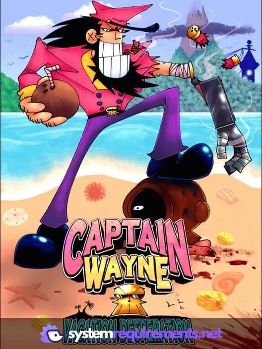 Captain Wayne - Vacation Desperation cover art - view system requirements