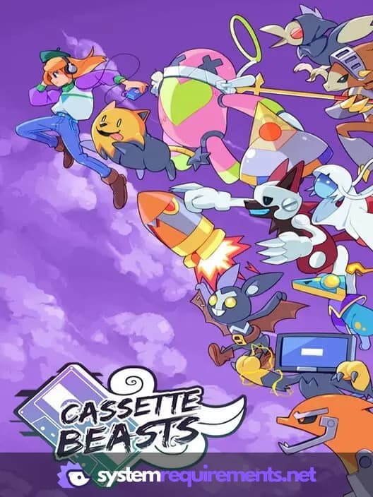 Cassette Beasts PC game cover art