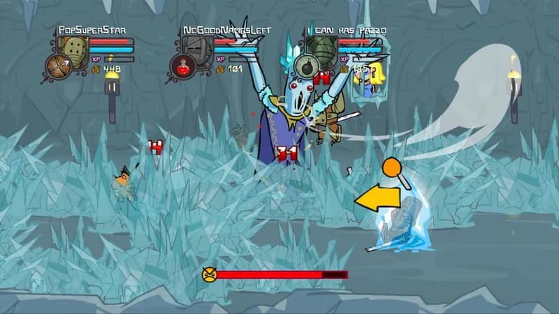 Castle Crashers gameplay screenshot 1
