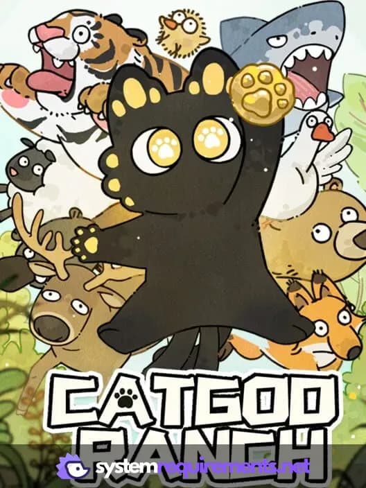 Cat God Ranch PC game cover art