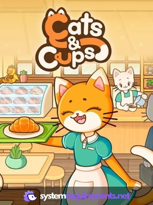 Cats & Cups PC game cover art