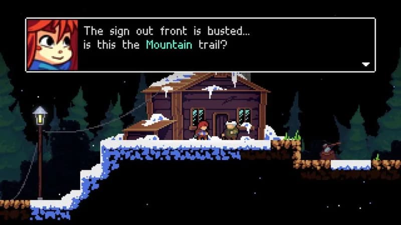 Celeste gameplay screenshot 1