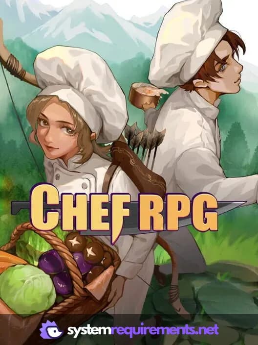 Chef RPG PC game cover art