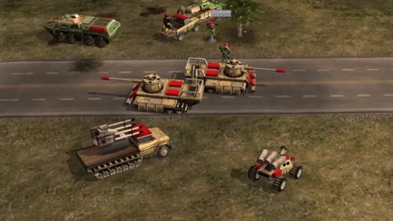 Command & Conquer Generals gameplay screenshot 1