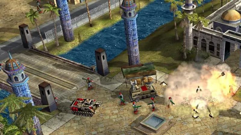 Command & Conquer Generals gameplay screenshot 2