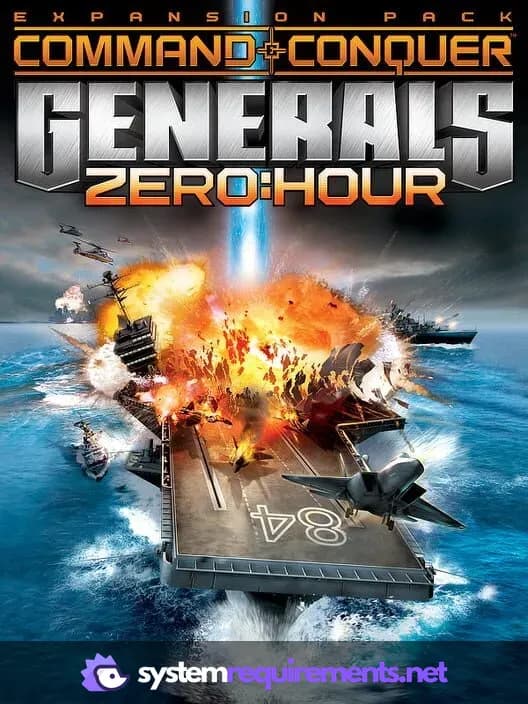 Command & Conquer Generals Zero Hour cover art - view system requirements