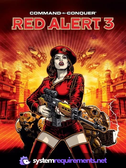 Command & Conquer: Red Alert 3 cover art - view system requirements