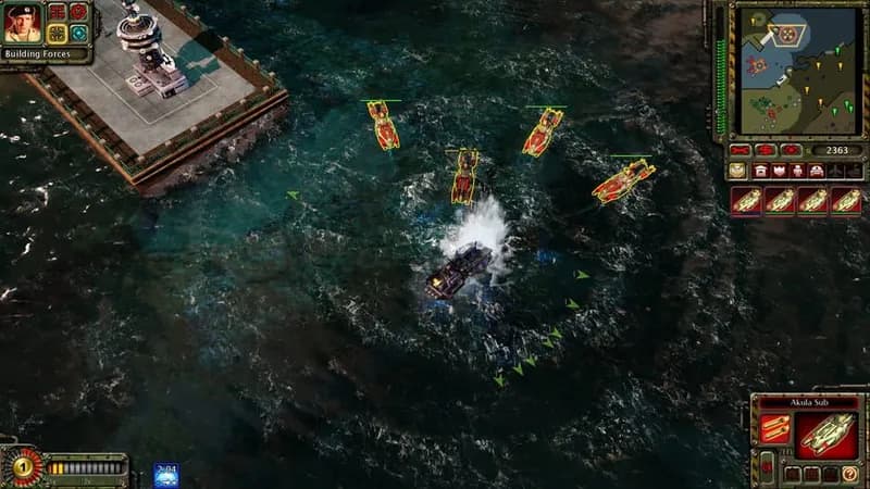 Command & Conquer Red Alert 3 gameplay screenshot 3